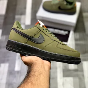 AF-1 Annthracitte (Military Green) Premium Batch Leather Edition