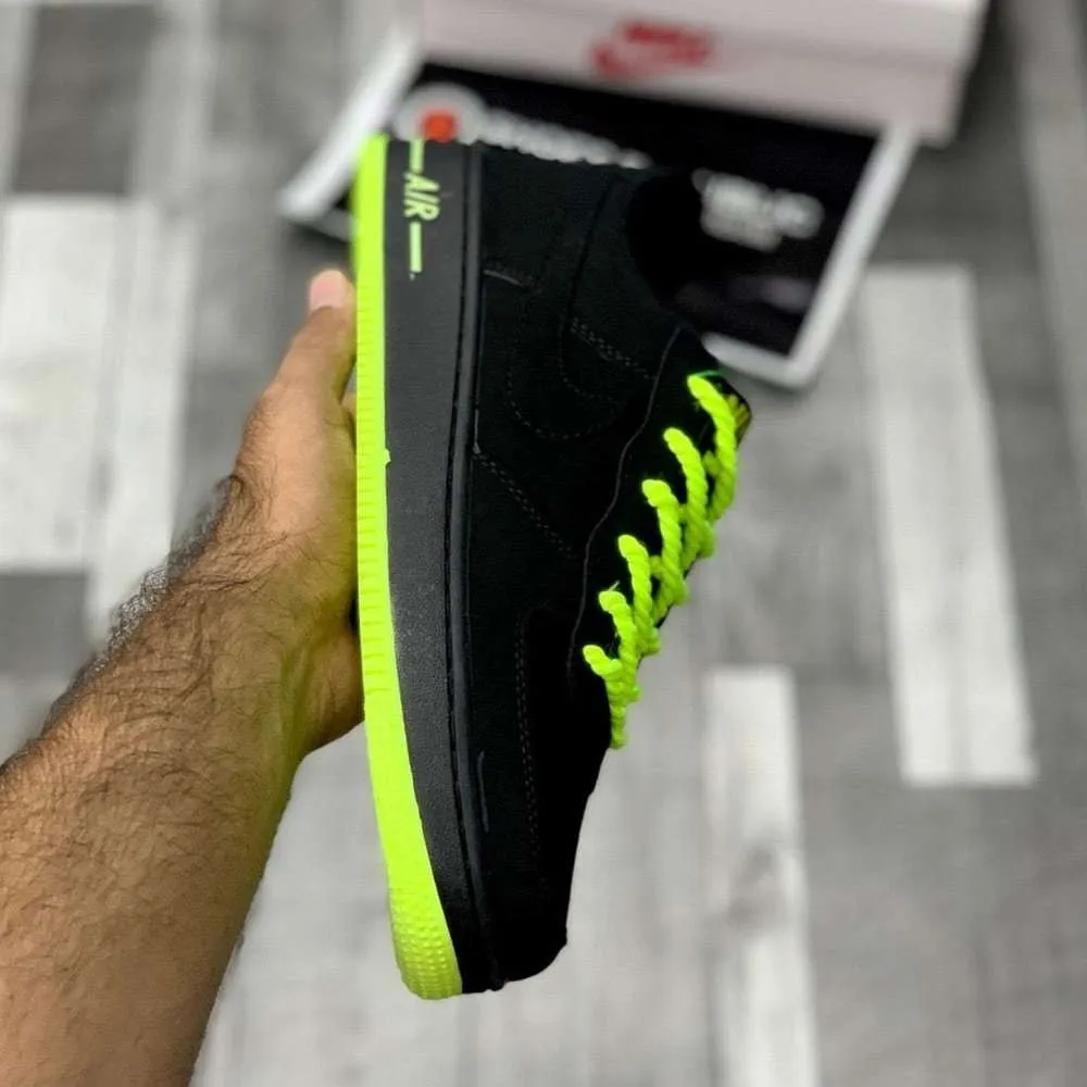 AF1 Neon Rope Lace Sneakers | Stand Out from the Crowd