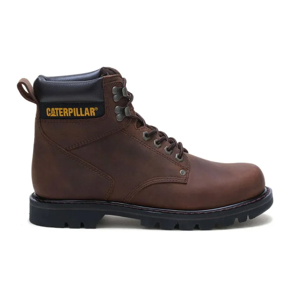 Caterpillar Second Shift Soft Toe Boot Mens- BRN