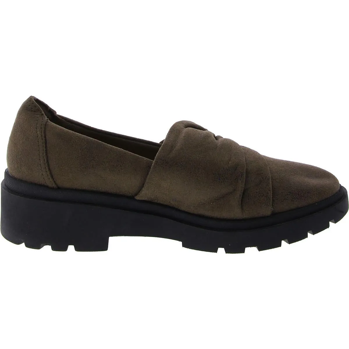 Clarks Womens Padded Insole Lightweight Loafers