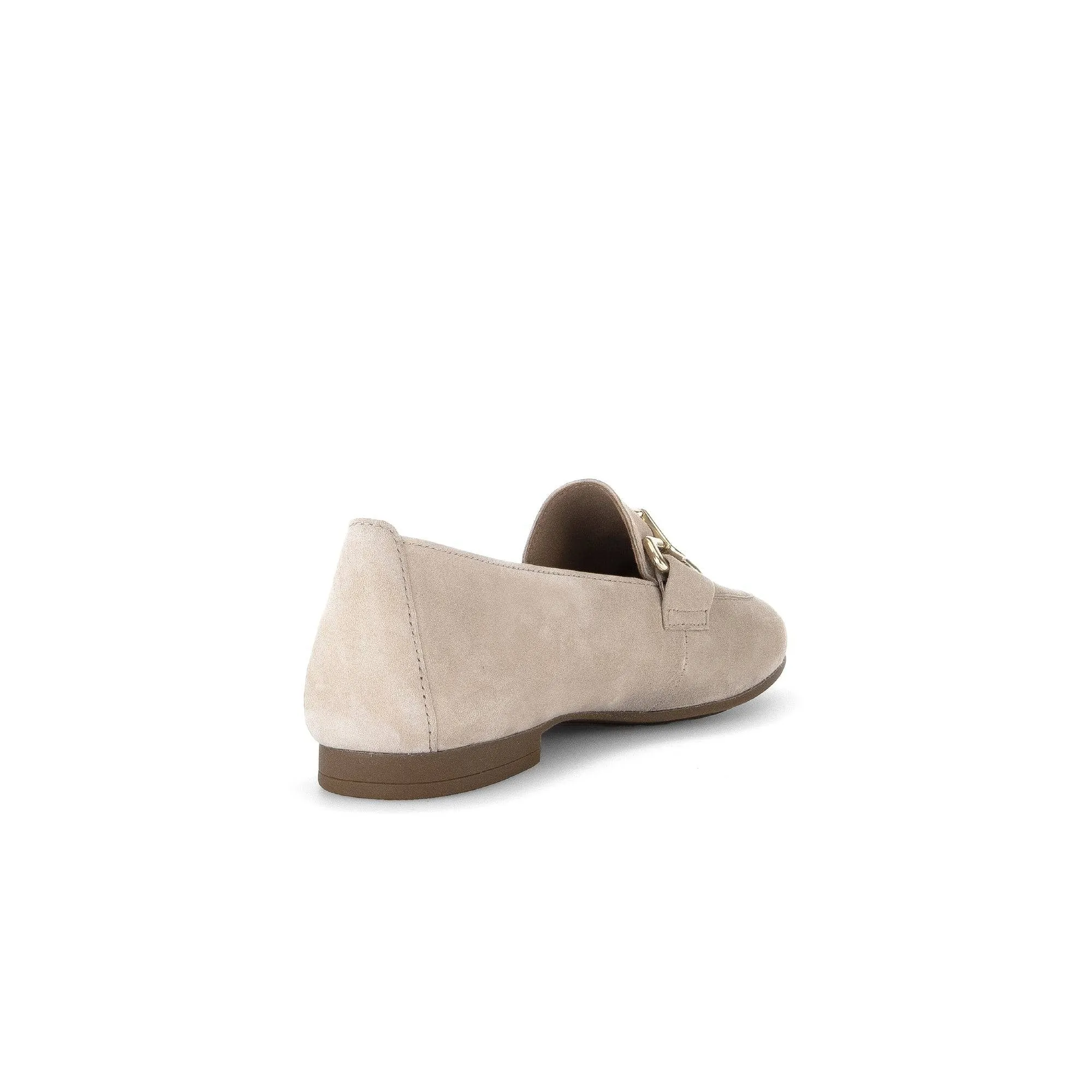 Gabor 45.211.12 Jangle Ladies Beige Suede Slip On Shoes