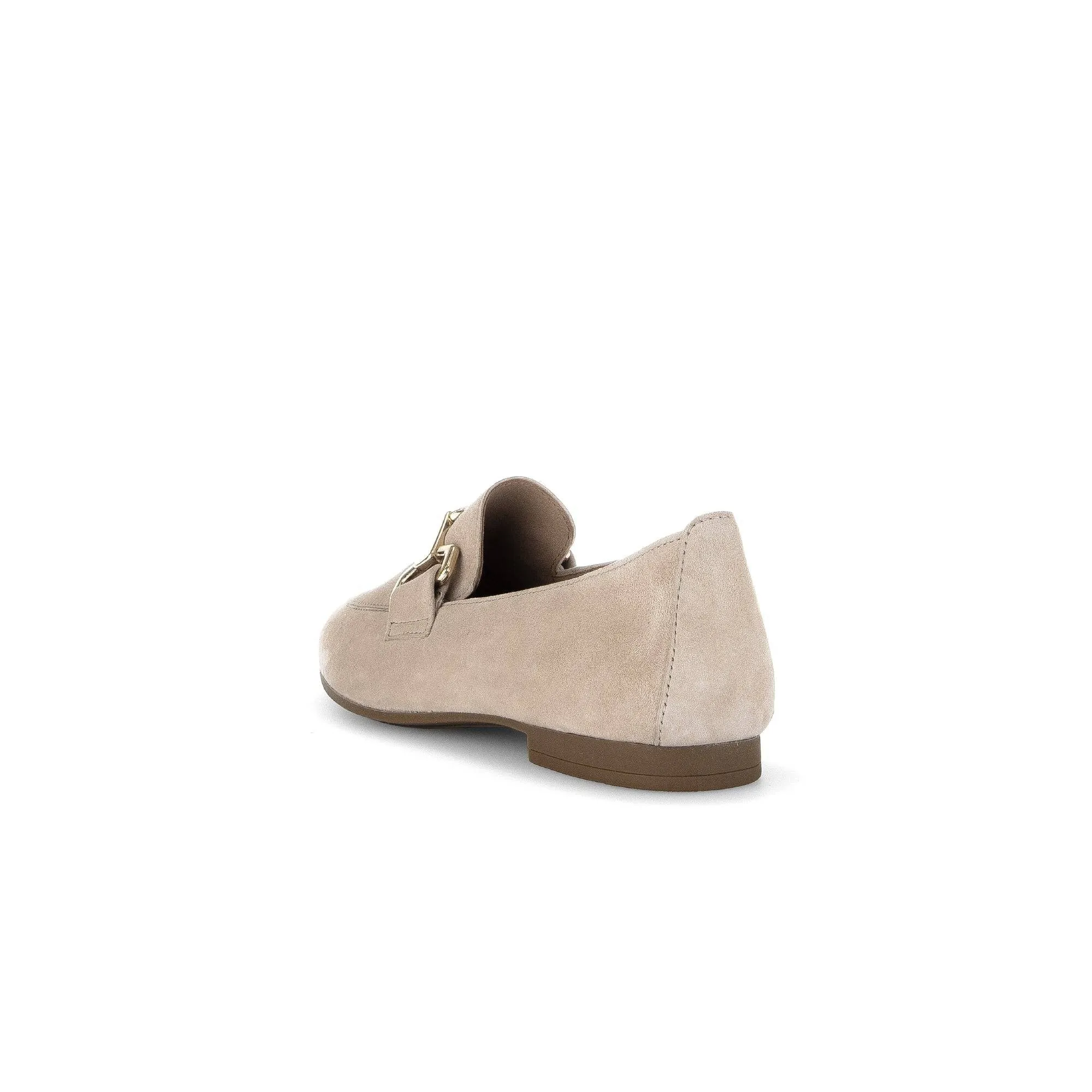 Gabor 45.211.12 Jangle Ladies Beige Suede Slip On Shoes