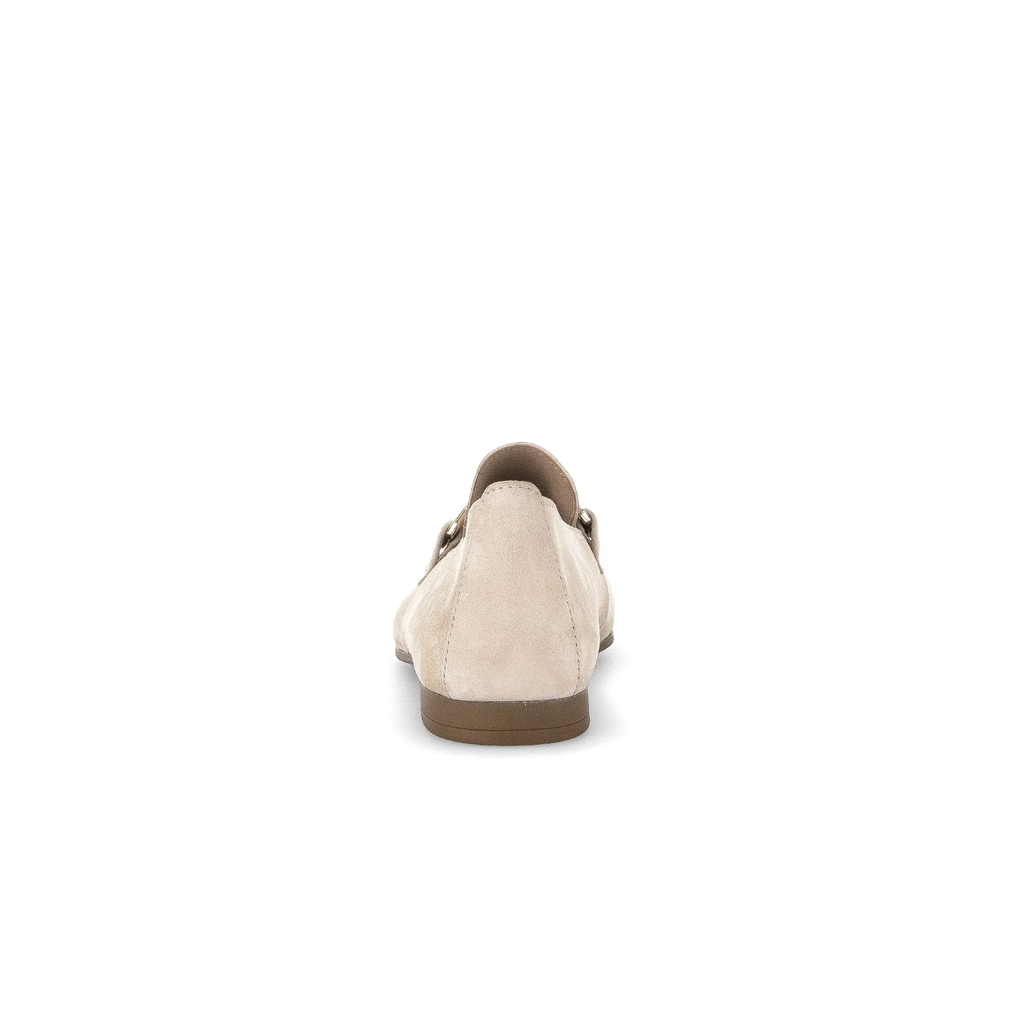 Gabor 45.211.12 Jangle Ladies Beige Suede Slip On Shoes