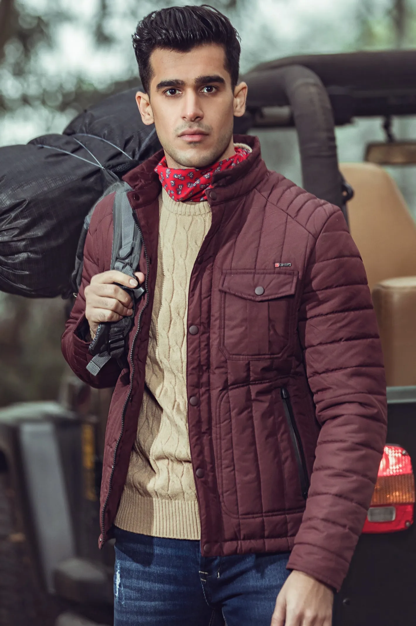 Gents Jacket SKU: OA1302-MAROON