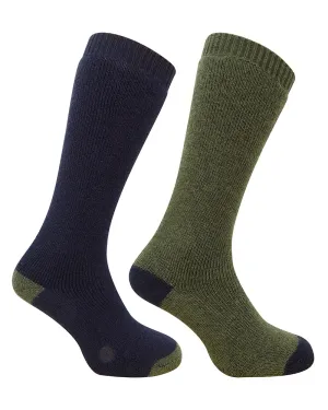 Hoggs of Fife | 1903 Country Long Socks | Twin Pack