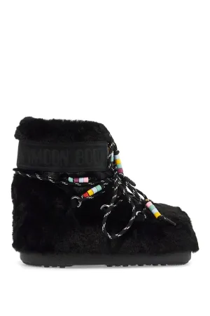 Moon Boot Icon Low Eco-Fur Snow Boots With