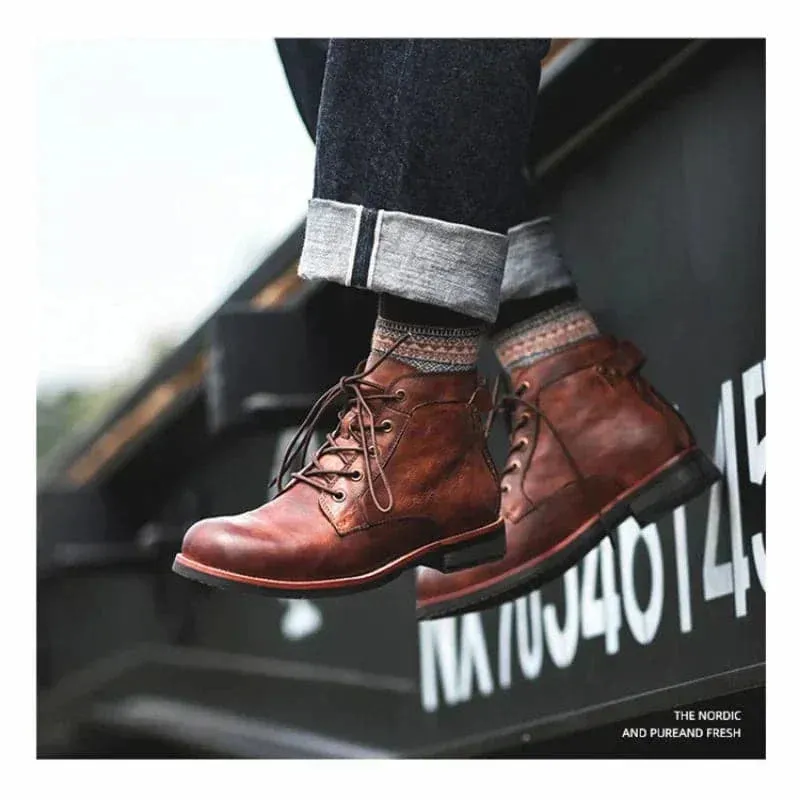 Peter - Rustic Journey Boots
