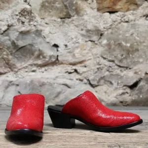 Stallion Ladies Slider in Red StingRay