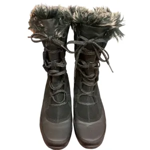 The North Face Women's Nuptse Purna SZ 10 Black Boots
