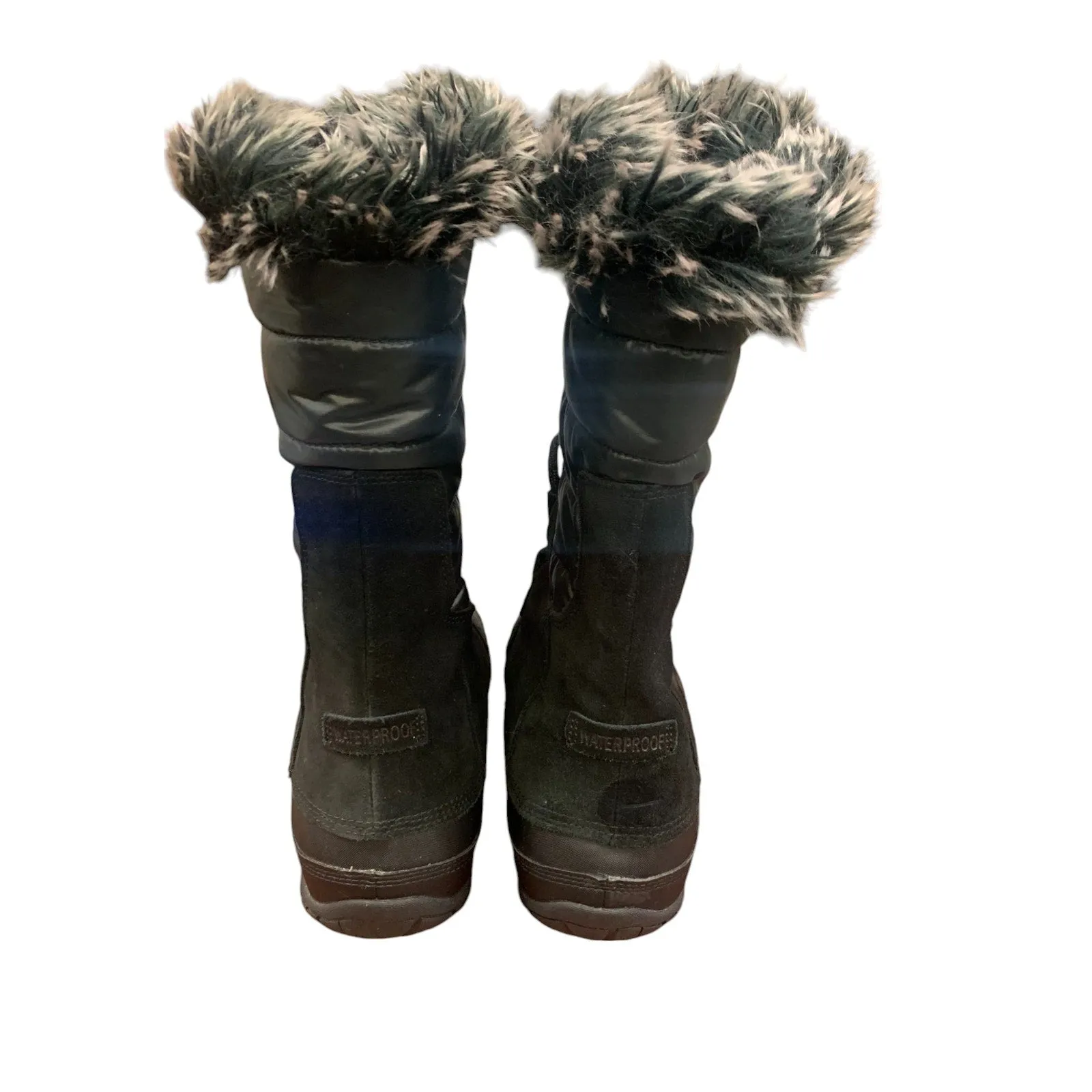 The North Face Women's Nuptse Purna SZ 10 Black Boots