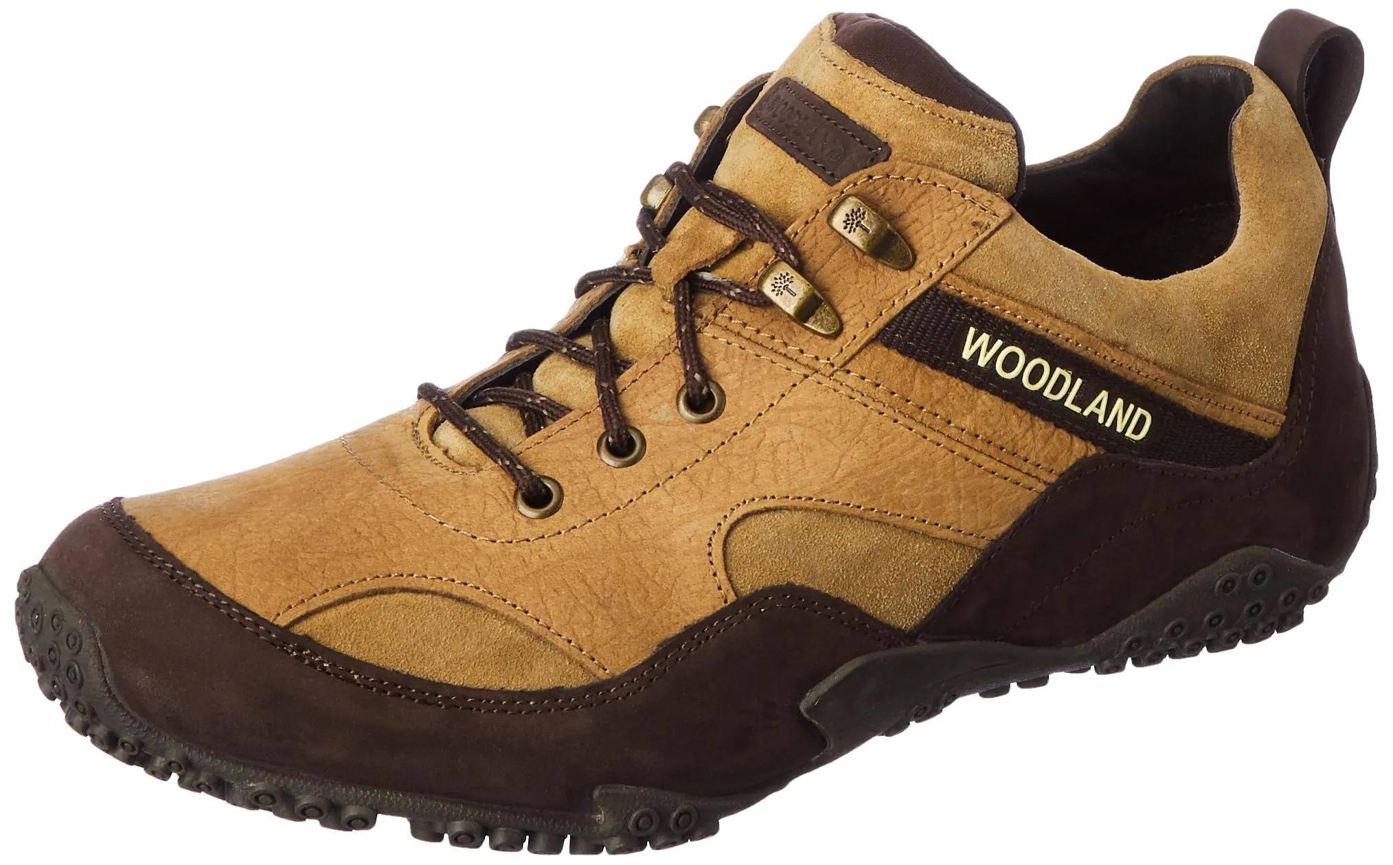 Woodland Men's Camel Leather Casual Shoe-10 UK (44 EU) (GC 2656117NW)