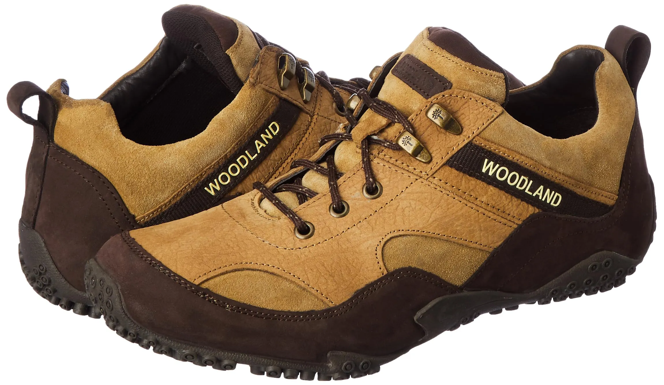 Woodland Men's Camel Leather Casual Shoe-10 UK (44 EU) (GC 2656117NW)