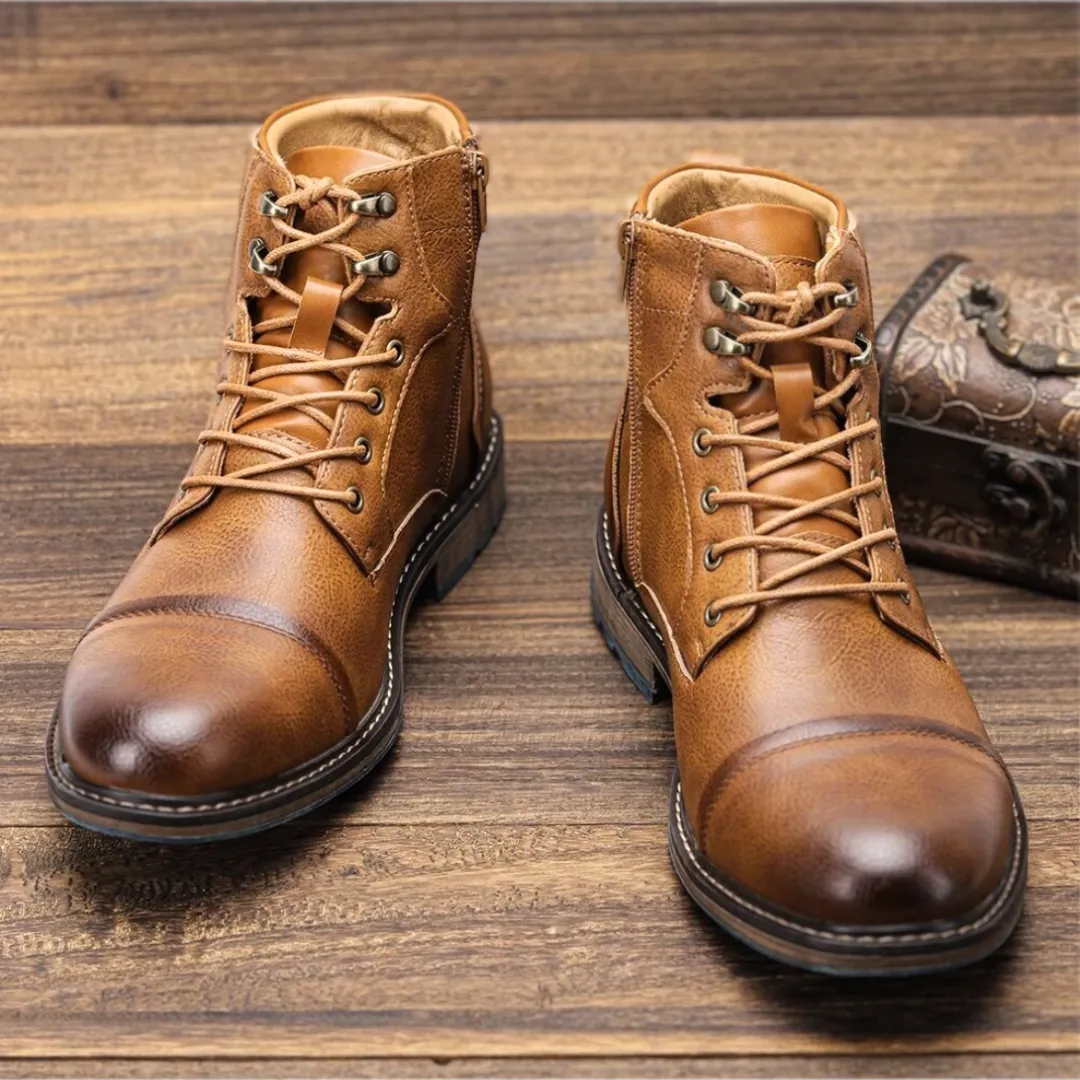 Xavier | Grip-Strong Retro Boots